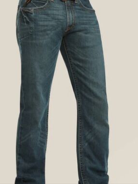 Ariat Straight-Leg Men's Denim Jeans in Blue